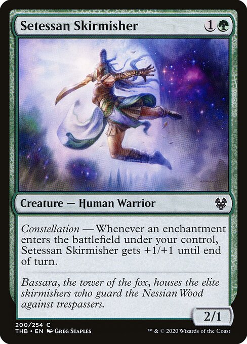 Setessan Skirmisher – Theros Beyond Death (THB-200) Magic: The Gathering card
