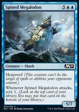 Spined Megalodon - Core 2021 (Common) [M21-72] Immagine principale del prodotto