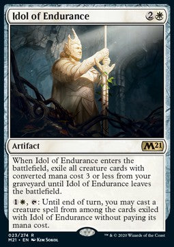 Idol of Endurance - Core 2021 (Rare) [M21-23]