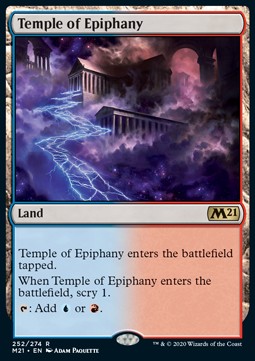 Temple of Epiphany - Core 2021 (Rare) [M21-252] Main image