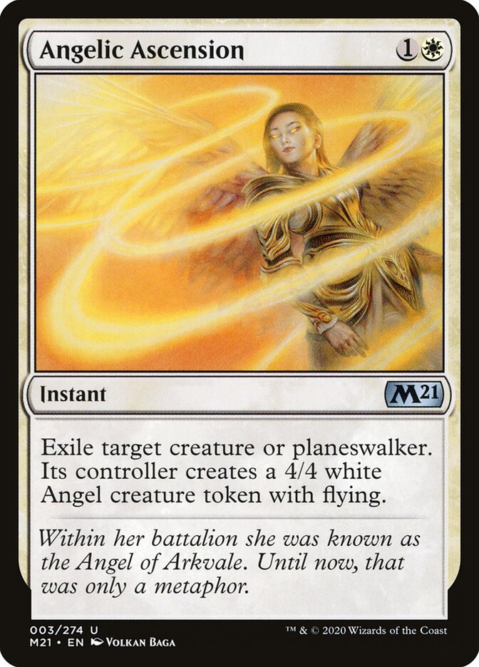 Angelic Ascension - Core 2021 (Uncommon) [M21-3] Hoofdafbeelding