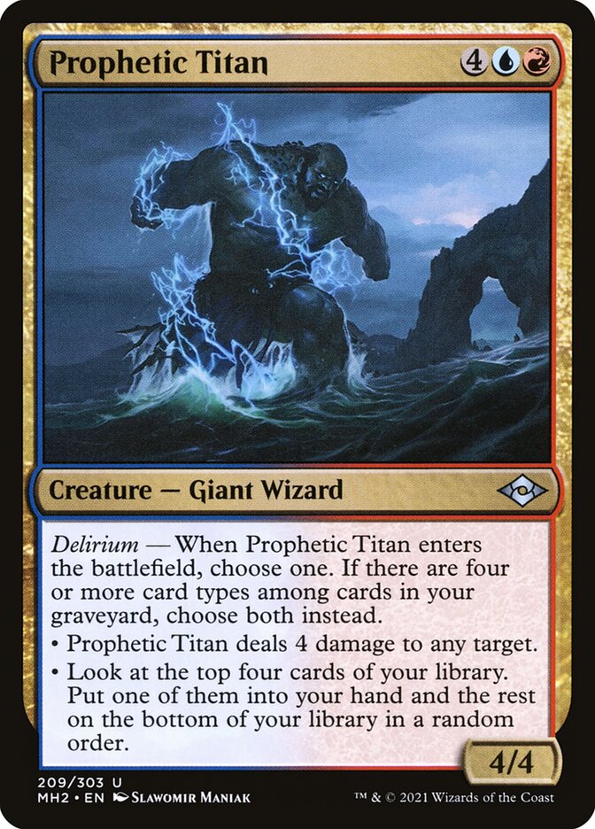 Prophetic Titan - Modern Horizons 2 (Uncommon) [MH2-209]