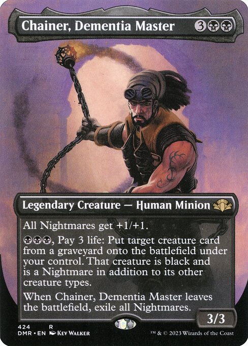 Chainer, Dementia Master – Dominaria Remastered (DMR-424) Magic: The Gathering card | LC-REM-20260804-15151723643212-46958867-db3b-416f-afc5-fbf241c29b7d