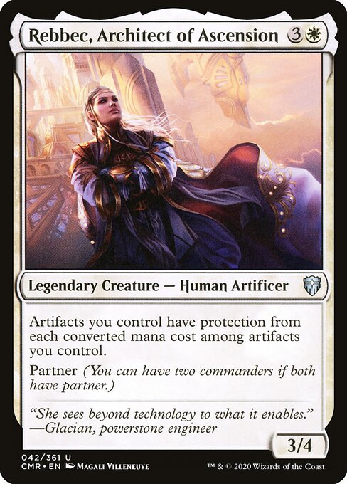 Rebbec, Architect of Ascension – Commander Legends (CMR-42) Magic: The Gathering card