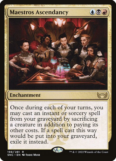 Maestros Ascendancy – Streets of New Capenna (SNC-198) Magic: The Gathering card