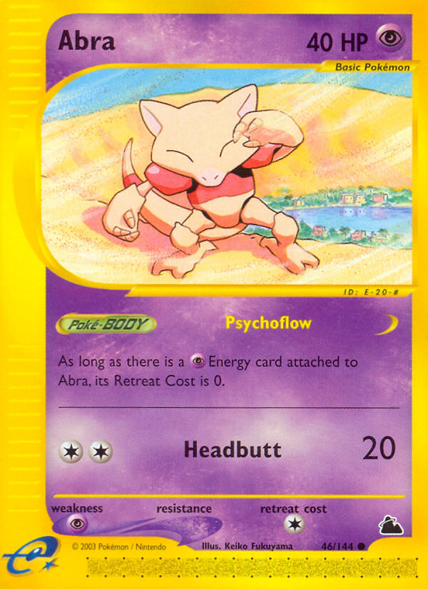 Abra – Skyridge 46 – Pokémon TCG single card Hoofdafbeelding