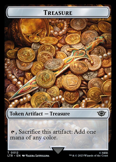 Treasure – Tales of Middle-earth Tokens (TLTR-12) Magic: The Gathering card | LC-REM-20260804-15151085781324-46a2c363-c879-4c36-b08a-dd57e3da19ae