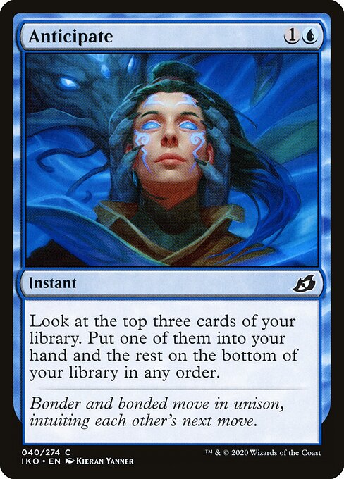 Anticipate – Ikoria: Lair of Behemoths (IKO-40) Magic: The Gathering card | LC-REM-20260804-15150901363020-46b6dfb2-ffe4-44fb-bfd9-df11bc3193df