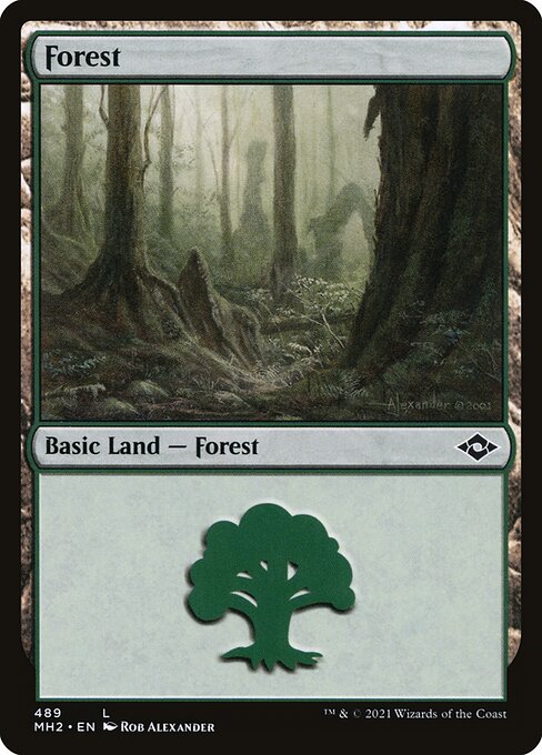Forest – Modern Horizons 2 (MH2-489) Magic: The Gathering card | LC-REM-20260804-15151498428748-46e93212-da68-48f8-9aeb-ee5eb92e9a54
