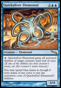Quicksilver Elemental - Mirrodin (Rare) [MRD-47] Hoofdafbeelding
