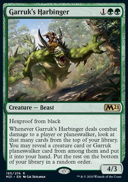Garruk's Harbinger - Core 2021 (Rare) [M21-185] Hauptbild