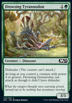 Drowsing Tyrannodon - Core 2021 (Common) [M21-178] Immagine principale del prodotto