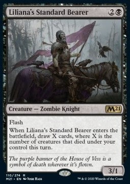 Liliana's Standard Bearer - Core 2021 (Rare) [M21-110] Immagine principale del prodotto