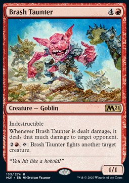 Brash Taunter - Core 2021 (Rare) [M21-133] Hauptbild