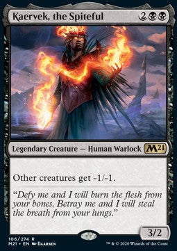 Kaervek, the Spiteful - Core 2021 (Rare) [M21-106] Main image