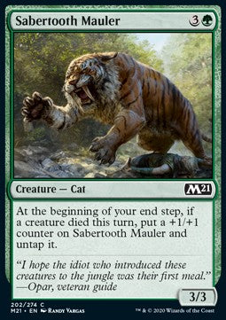 Sabertooth Mauler - Core 2021 (Common) [M21-202] Immagine principale del prodotto