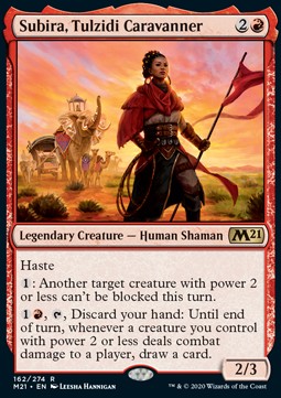 Subira, Tulzidi Caravanner - Core 2021 (Rare) [M21-162] Main image