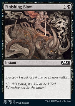 Finishing Blow - Core 2021 (Common) [M21-99]