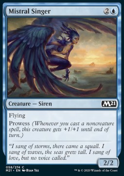 Mistral Singer - Core 2021 (Common) [M21-58] Immagine principale del prodotto