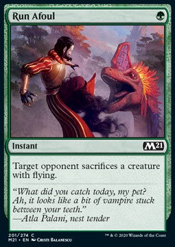 Run Afoul - Core 2021 (Common) [M21-201] Immagine principale del prodotto