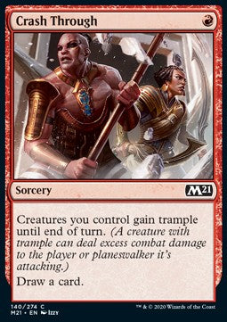 Crash Through - Core 2021 (Common) [M21-140]