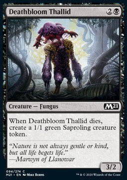 Deathbloom Thallid - Core 2021 (Common) [M21-94] Immagine principale del prodotto