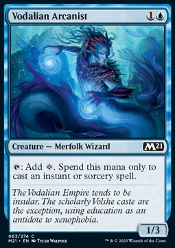 Vodalian Arcanist - Core 2021 (Common) [M21-83] Hauptbild