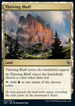 Thriving Bluff - Jumpstart (Common) [JMP-33] Hover Image