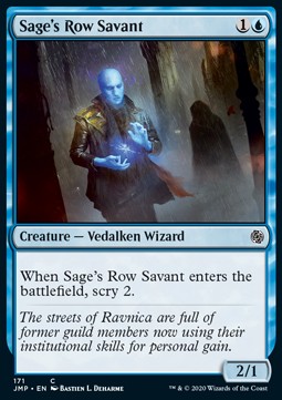 Sage's Row Savant - Jumpstart (Common) [JMP-171] Main image