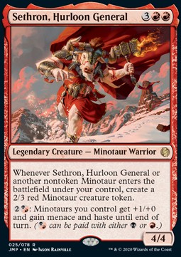 Sethron, Hurloon General - Jumpstart (Rare) [JMP-25] Main image