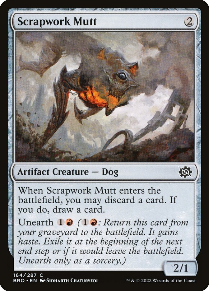 Scrapwork Mutt - The Brothers' War (Common) [BRO-164]