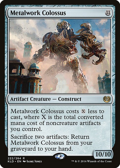 Metalwork Colossus – Kaladesh (KLD-222) Magic: The Gathering card