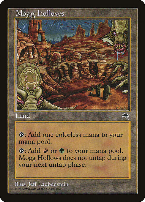 Mogg Hollows – Tempest (TMP-320) Magic: The Gathering card | LC-REM-20260804-15151820374348-474e3fb0-b0f9-4c6d-8c57-e5079a3a3c66