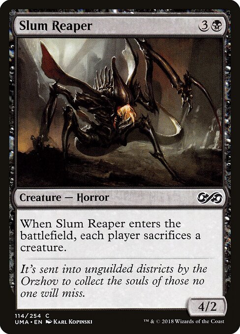 Slum Reaper – Ultimate Masters (UMA-114) Magic: The Gathering card | LC-REM-20260804-15609028182348-475690db-4934-4c2e-b869-a6499d86a9c5