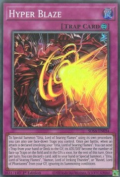 Hyper Blaze - Structure Deck: Sacred Beasts (Super Rare) [SDSA-034] Hoofdafbeelding