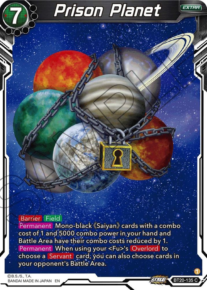 Prison Planet - Power Absorbed (Common) [BT20-135] — dragon-ball card Main image