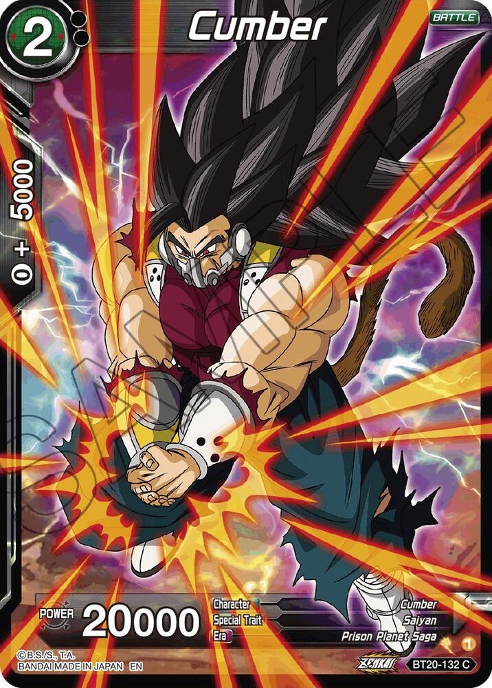 Cumber - Power Absorbed (Common) [BT20-132] — dragon-ball card Hauptbild
