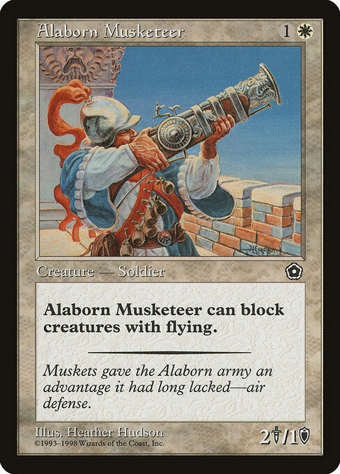 Alaborn Musketeer – Portal Second Age (P02-3) Magic: The Gathering card | LC-REM-20260804-15339915837772-4776a9ed-dbc6-44d2-9761-b2d09ff34008 Imagen principal del producto