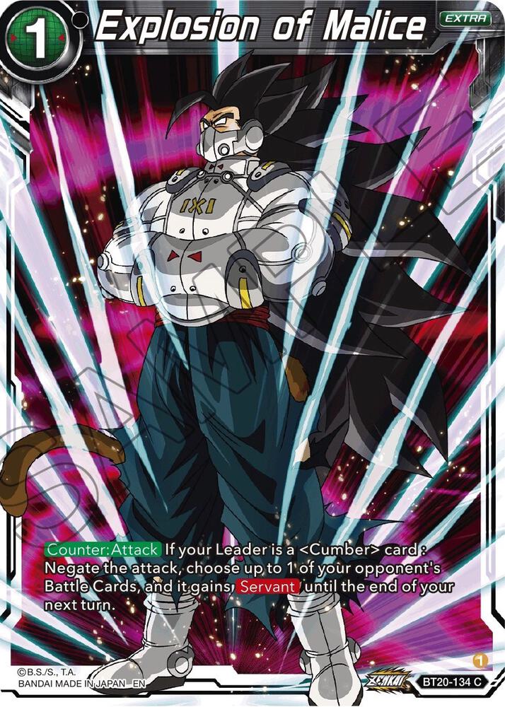 Explosion of Malice - Power Absorbed (Common) [BT20-134] — dragon-ball card