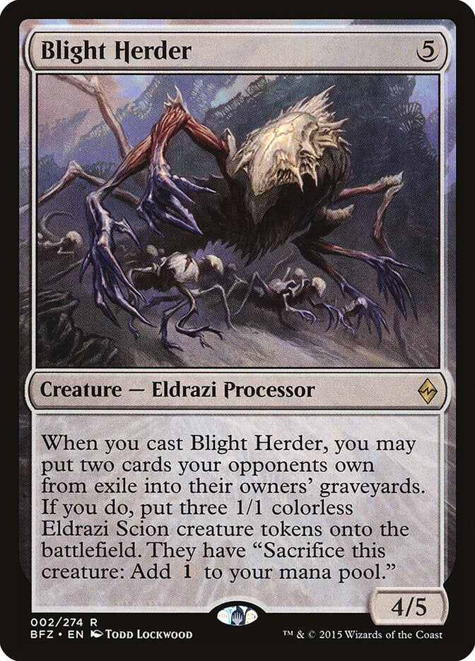 Blight Herder - Battle for Zendikar (Rare) [BFZ-2] Main image