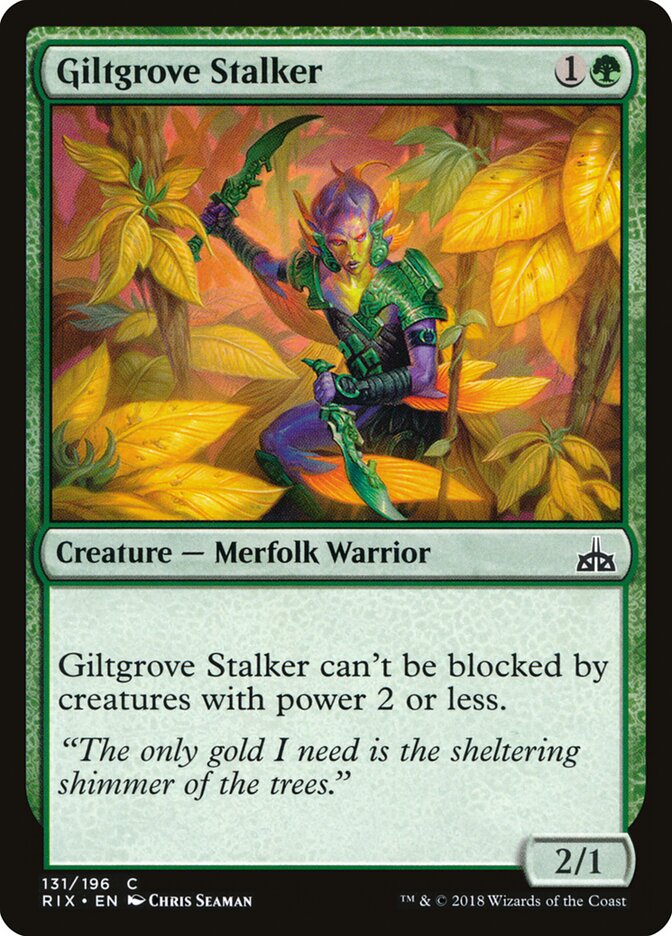 Giltgrove Stalker - Rivals of Ixalan (Common) [RIX-131] Hoofdafbeelding