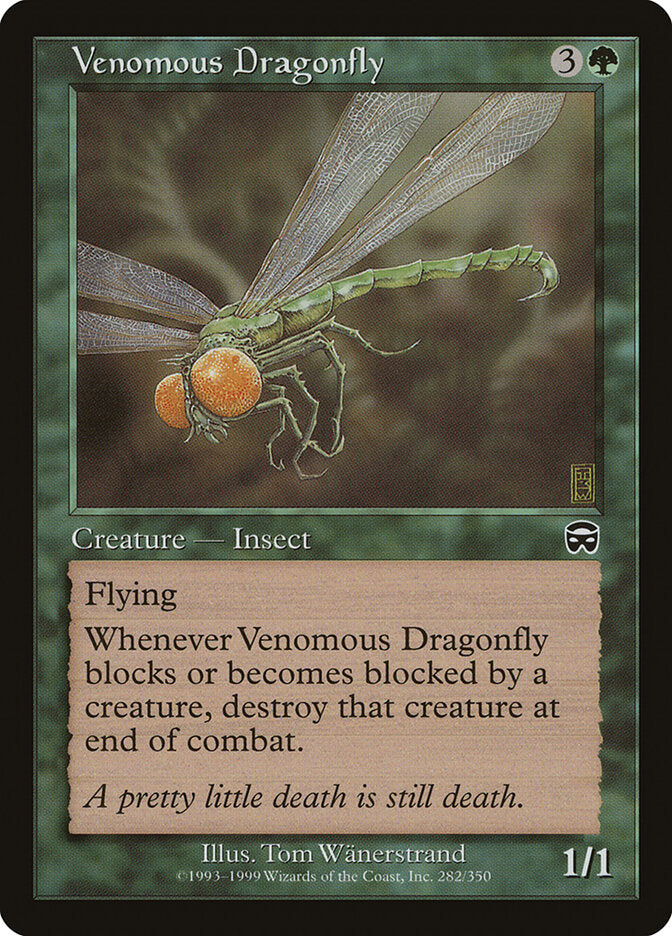 Venomous Dragonfly - Mercadian Masques (Common) [MMQ-282]