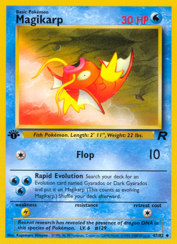 Magikarp – Team Rocket 47 – Pokémon TCG single card Image principale du produit