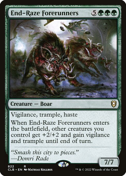 End-Raze Forerunners – Commander Legends: Battle for Baldur's Gate (CLB-822) Magic: The Gathering card | LC-REM-20260804-15839477825868-47a74813-6d8b-4b11-8a5e-5b83d2d98c34