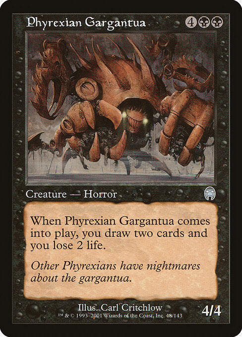 Phyrexian Gargantua – Apocalypse (APC-48) Magic: The Gathering card