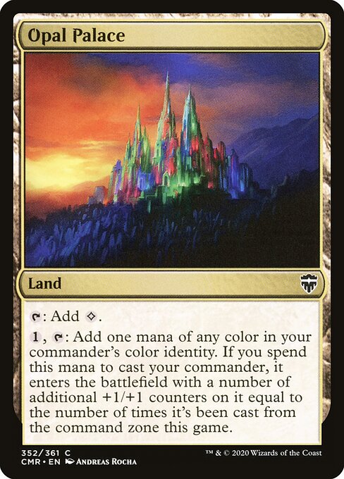 Opal Palace – Commander Legends (CMR-352) Magic: The Gathering card Imagen principal del producto