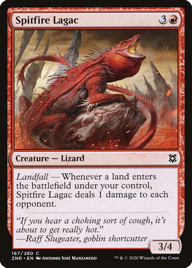 Spitfire Lagac - Zendikar Rising (Common) [ZNR-167]