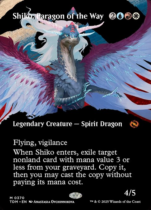 Shiko, Paragon of the Way – Tarkir: Dragonstorm (TDM-370) Magic: The Gathering card | LC-REM-20260804-15401874948428-47fd0437-bfb4-4a9e-9109-d172bfb3faab
