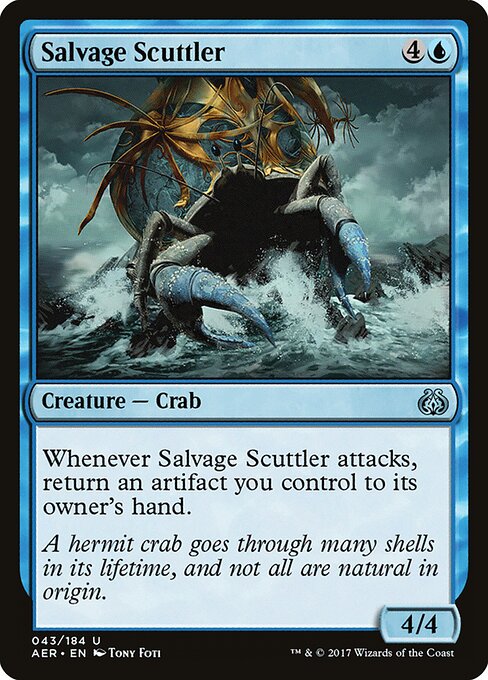 Salvage Scuttler – Aether Revolt (AER-43) Magic: The Gathering card