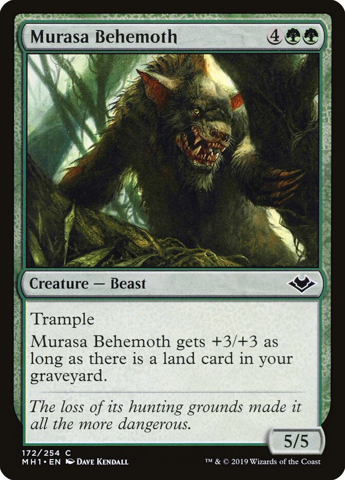 Murasa Behemoth - Modern Horizons (Common) [MH1-172]